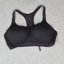 Victoria Sport Women Sports Bra 40D Black Underwired Adjustable READ