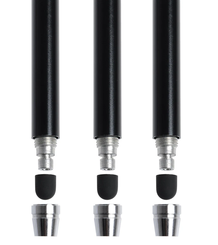 Extra Long Stylus Pen for Touchscreen — Set of 3 Thin-Tip High Precision Capa... - Image 3 of 4