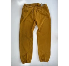 CC FILSON Heavyweight Prospector Sweatpants Mens Medium Gold Yellow French Terry