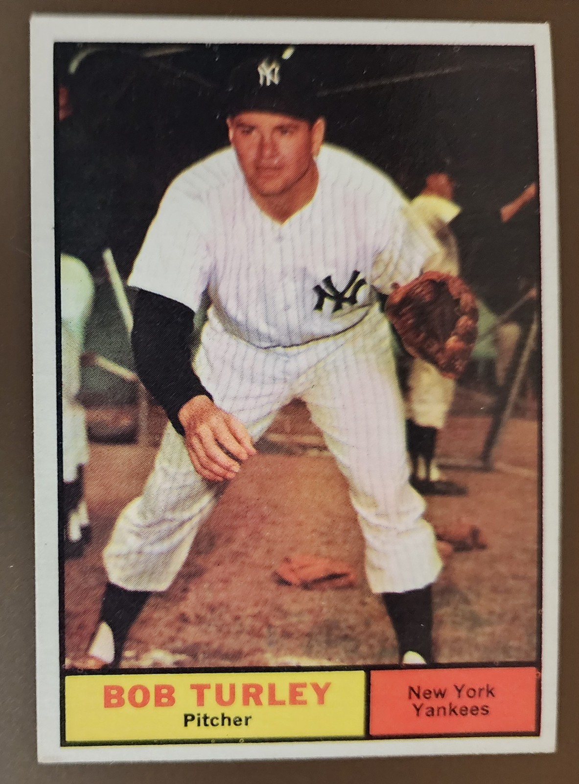 1961 Topps Bob Turley #40 New York Yankees EX+++