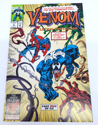 Venom: Lethal Protector #5 Marvel Comics, June 1993 Bagged & Boarded Classic 90s