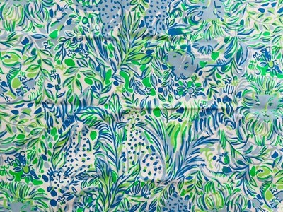 Pottery barn Teen Lilly Pulitzer Dandy Lions Organic Sheet Set