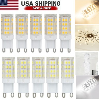 7W G9 LED Corn Bulb Light 6000K Candelabra Ceiling Fan Daylight Ceramics Lamp