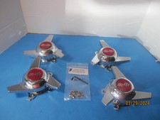 4 American Racing Torq Thrust D 3 Bar Sweept Spinners Caps Vn105 Wheels Redflag