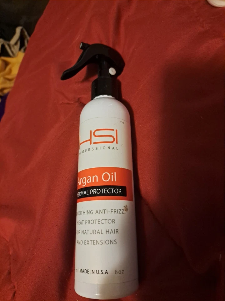 Protector térmico profesional Hsi 450 con aceite de argán 8 oz. Foto 2 de 4