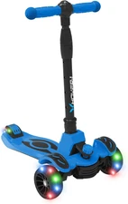 Vivid Folding Kick Scooter for Kids (5+ Year Old) | Features Lean-To-Turn Axle,