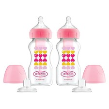 Dr. Brown  s Anti-Colic Options Wide-Neck Sippy Bottle Starter Kit, 9oz/270mL,