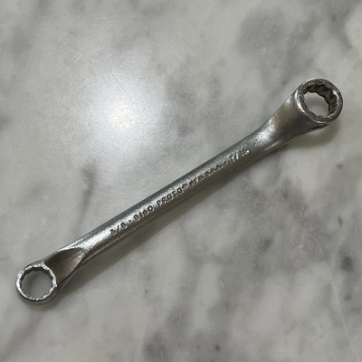 Proto Professional Wrench SAE Box End Offset 3/8-7/16 Made USA
