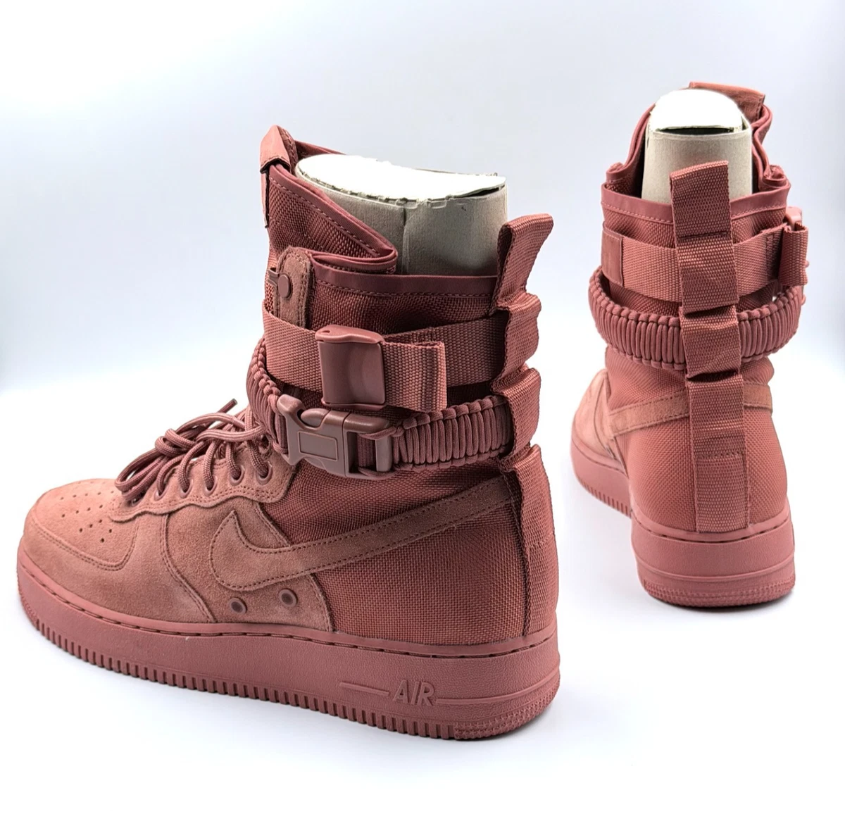 Nike SF Air Force 1 Sneaker Boot Men\'s 10.5 Dusty Peach Like Great Shape #Z5554 Nike SF Air Force 1 Sneaker Boot Dusty Peach 884024-204 Size  main image 3