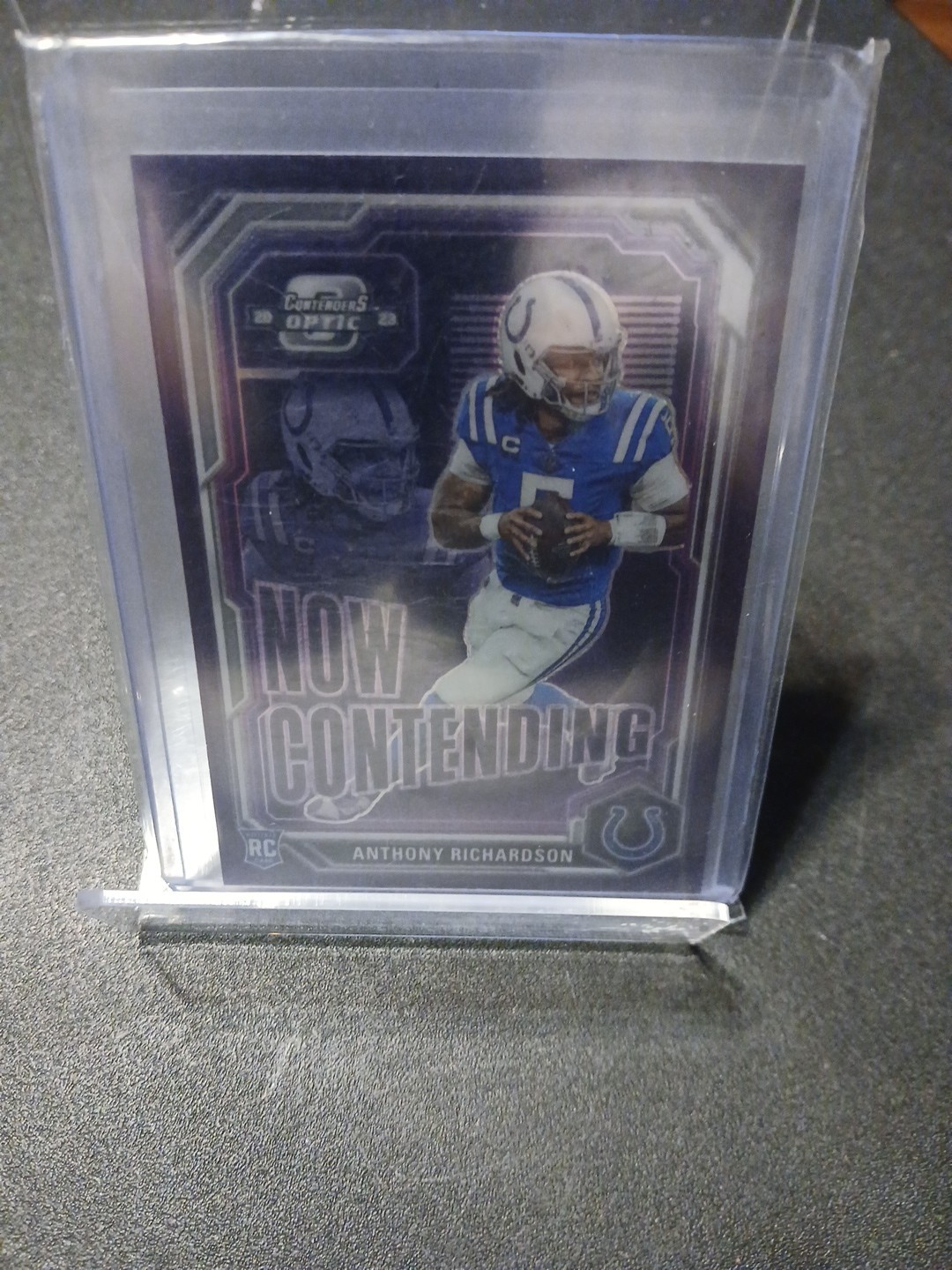 Anthony Richardson Panini Contenders Optic Now Contending #NCARN Base