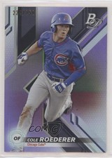 2019 Bowman Platinum Wal-Mart Top Prospects Purple Foil /250 Cole Roederer 8nl
