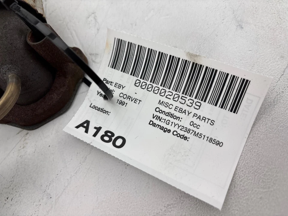 1987-1991 Chevrolet Corvette Left Exhaust Manifold OEM - Image 2 of 4