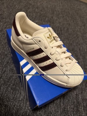 adidas Superstar Weiß/Rot Große 37 1/3