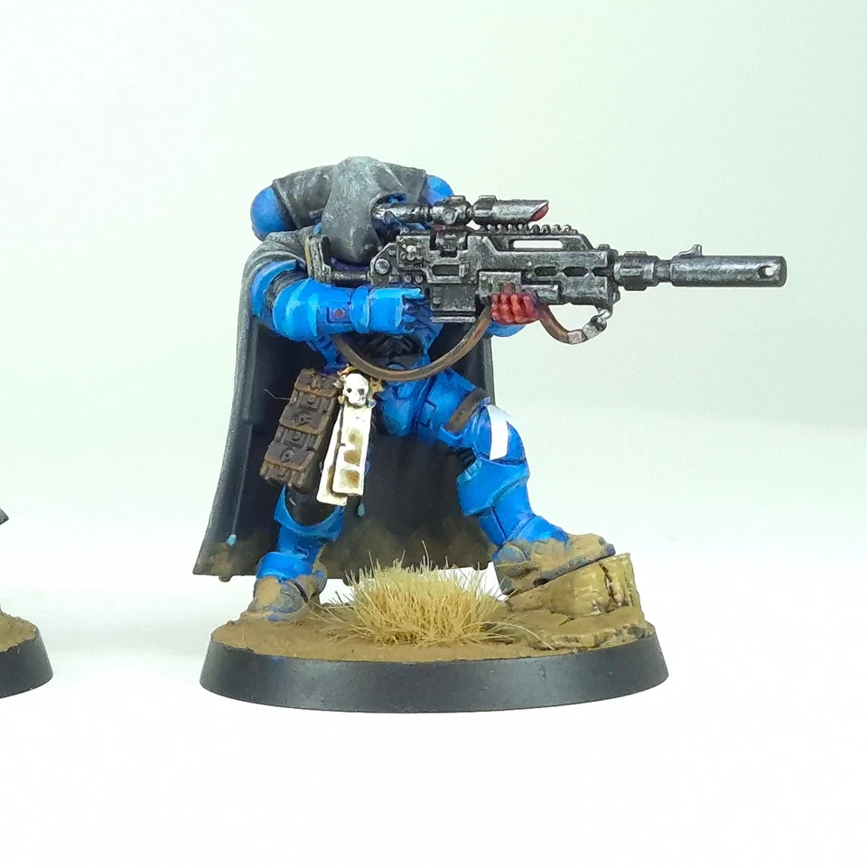 Eliminators Painted Crimson Fists Space Marines Warhammer 40k - Image 4 of 4