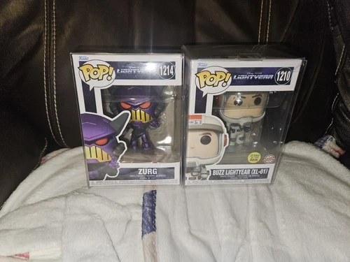 Funko 2pc Lot: Pixar - Buzz Lightyear (XL-01) - Special Edition #1210 W/Zurg