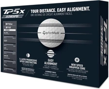 TaylorMade TP5x 2024 Stripe 1 Dozen Golf Balls New