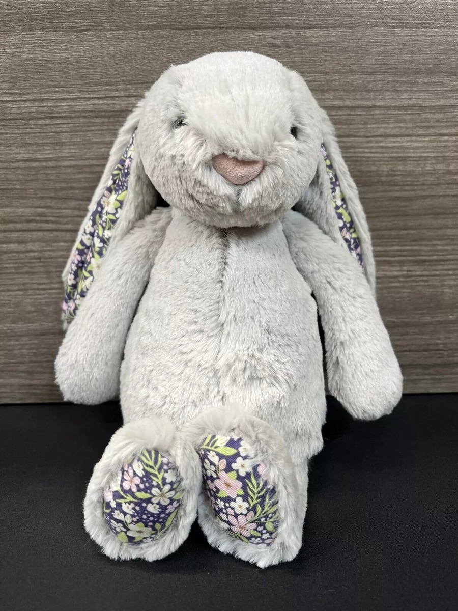 ぬいぐるみ  Blossom Silver Bunny Bloom S NEW Jellycat Medium Blossom Silver Bunny 'Bloom' Original (BPM3BJ