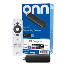 onn Full HD Streaming Device Stick, Google TV - Fast Streaming, 8GB Storage