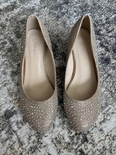 Top Moda Glitter Ballet Flats