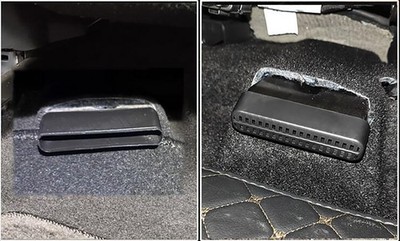 For Ford Kuga Escape 2020-2026 Under Seat Air Outlet Anti-dust Cover Trim