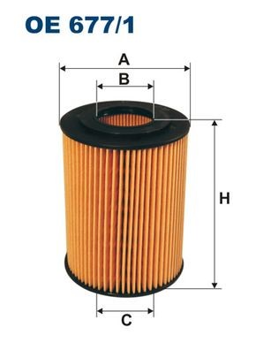 MOTOR ÖLFILTER FILTRON OE677/1 P FÜR CHRYSLER 300 C 3.0 V6 CRD,3.0 CRD 3L - Bild 2 von 5