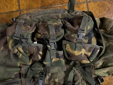 British Army WebbingSetDutchMilitary HoldallShort Back Bergen AmmoPouches Bundle