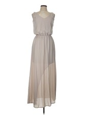 Show Me Your Mumu Women Gray Casual Dress L