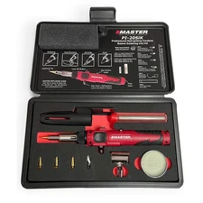 PI-20SiK Professional Cordless Butane Soldering Iron Kit [portable soldering ...