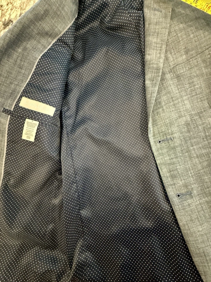 Traje Chaqueta Blazer Chaqueta Niños Talla 14 Azul/Azul Marino Forro con Lunares. Nordstrom Foto 3 de 4