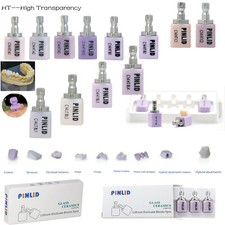 US C14 HT Dental Emax Lithium Disilicate Glass ceramic Block CAD/CAM CEREC 5Pcs