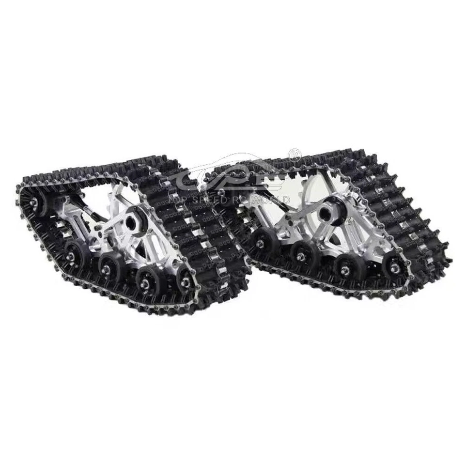 RC CNC Metal Caterpillar Band Track Kit For 1/5 HPI RV KM GTB TS BAJA 5B 5T 5SC - Image 2 of 4