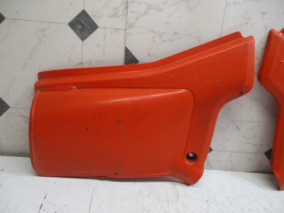 Honda xr250r xr 250 r 1984 84 Cubierta de caja de aire cubierta lateral izquierdo derecho Foto 3 de 4