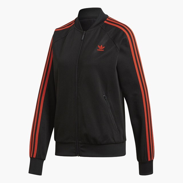 Women's Adidas Original Sweat Suit Track Top Noir Black DU9941 Size XS | eBay