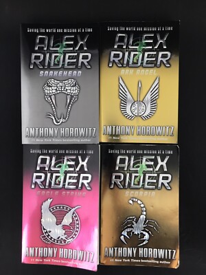 Alex Rider Series by Anthony Horowitz Lot of 10 Paperback
