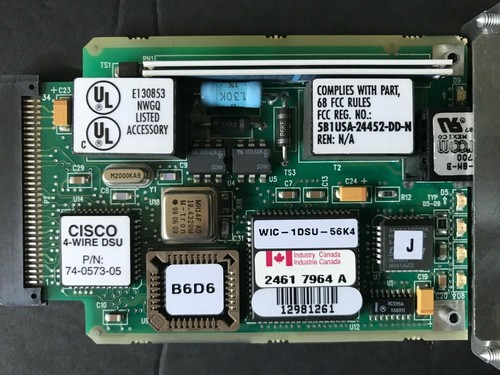 Lot of 3 Cisco 4 Wire DSU 74-0573-05 56k/64k DSU/CSU - Picture 5 of 6