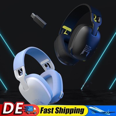 Wireless Gaming Headset 2.4GHz/BT 5.3/Wired Gaming Headphones Gamer Headphones