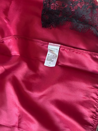 Women's Underwear Sexy Robe Pajama Red Size M - Picture 7 of 7