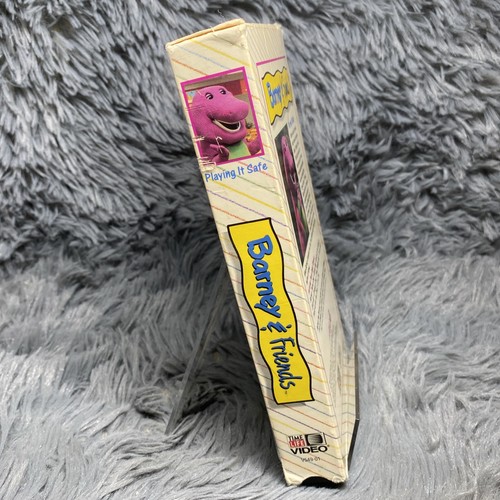 Barney And Friends Playing It Safe VHS Tape 1992 Time Life Video The Lyons Group - Photo 5/8