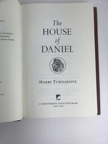 THE HOUSE OF DANIEL, by acclaimed author Harry Turtledove 2016 HB/DC - Picture 5 of 10