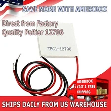 TEC1-12706 - Thermoelectric Peltier cooler module chip - 12V 6A 60W