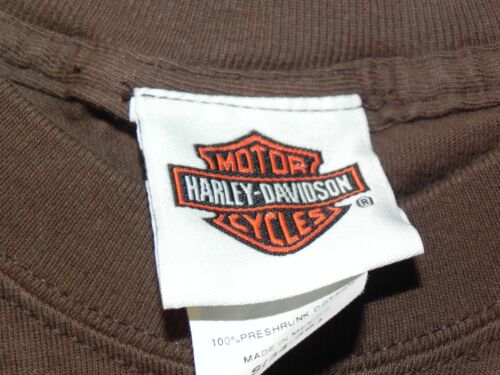 HARLEY-DAVIDSON ~ TAMPA FLORIDA Pocket T Shirt Vintage? - Size S & Free Ship! - Picture 3 of 6