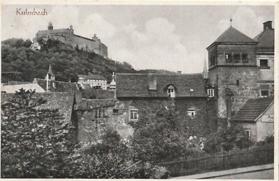 Alte AK, Kulmbach, Ansicht Ort vor 1945, ungelaufen, Echtfoto