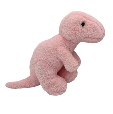 Peluche dinosaure Kellytoy rose tyrannosaure rex doux T Rex