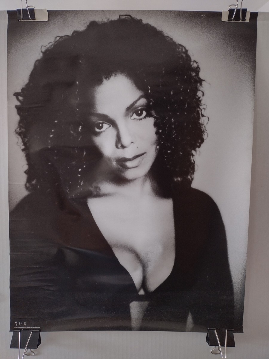 JANET JACKSON Velvet Rope ORIGINAL Promo Poster 1997 | eBay