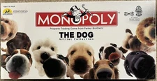 Monopoly The Dog Artlist Collection Edition 2003 Board Game, Nib, Factory Sealed