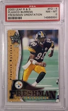 2000 LEAF R & S PLAXICO BURRESS FRESHMAN ORIENTATION