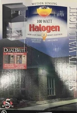 100W - 120V Mini-Wall Pack Hgn 190° Detection Motion Sensor (2 Pack)