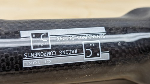 Giant Racing Components 8deg. 130mm 31.8 Road Tri Bike Stem Full Carbon Alu Ti - Picture 8 of 12