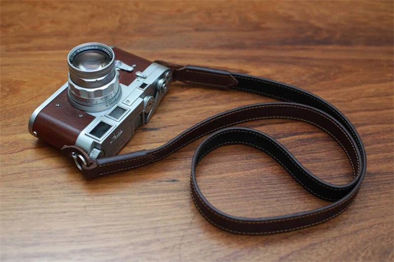 Vintage/Retro Leather Camera Strap 100cm Multi-Color Reduced Load 2cm Width - Image 2 of 4