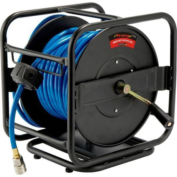 Air Hose Reel 30m 100ft 1/4" 300psi Air Compressor Pipe Floor Standing CT1533 - Image 2 of 3
